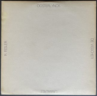 Baudoin Oosterlynck / Dominique Lawalree / Robert Fesler / Eric De Visscher 2LP