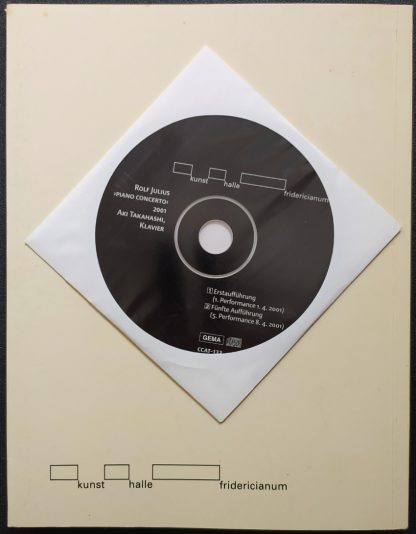 Rolf Julius - Rot - Oder wie Laut ist Schwarz? CD + Catalogue - Image 2