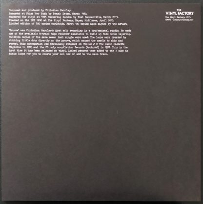 Christian Marclay - Groove 12” Object - Image 4