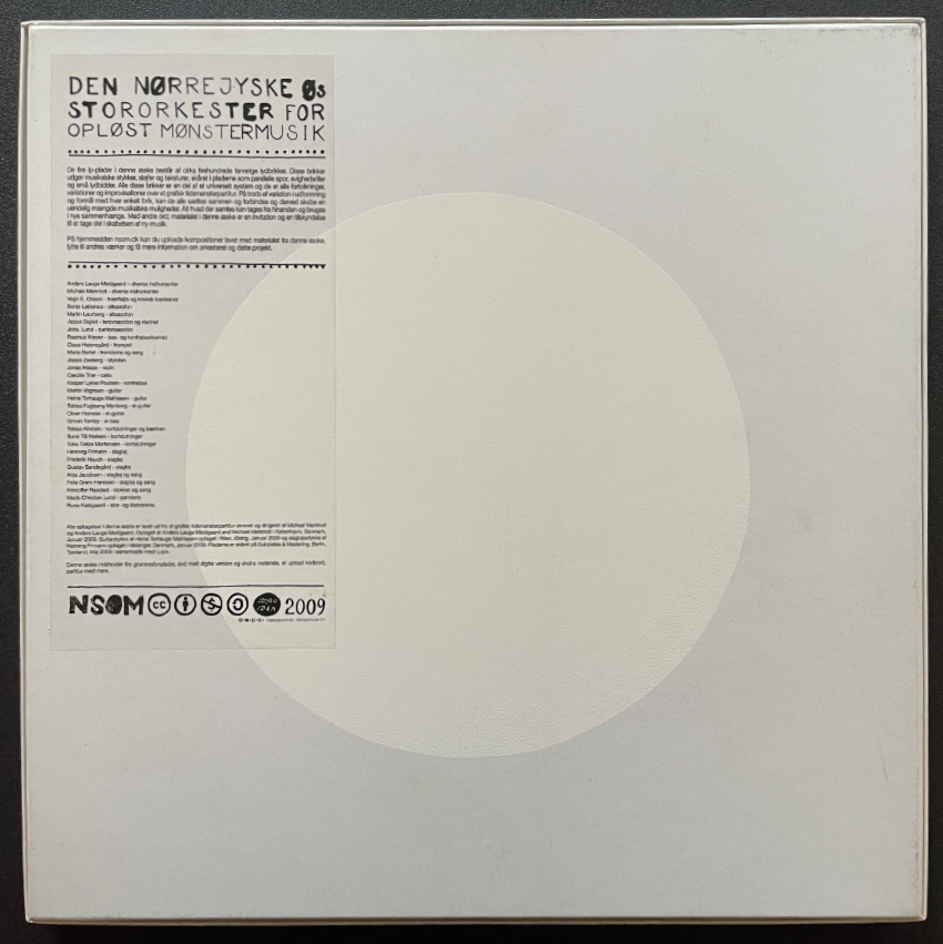 Den Nørrejyske Øs Stororkester for Opløst Mønstermusik 4LP+DVD Box - Image 3