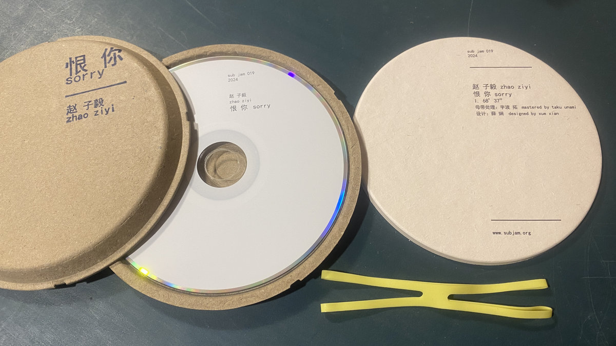 Zhao Ziyi 赵子毅 - Sorry CD Box - Image 2