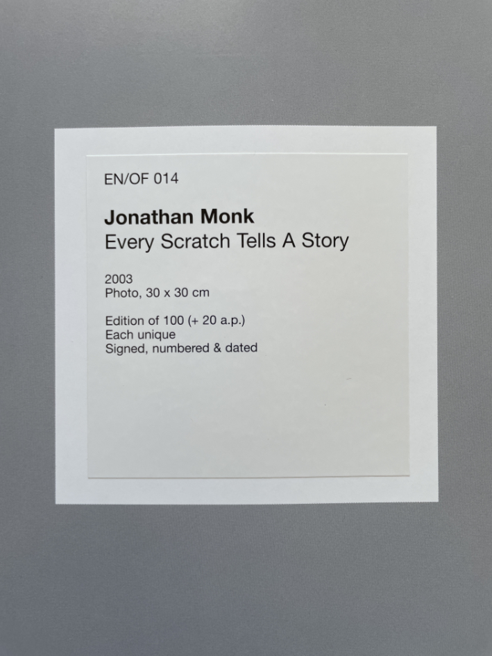 Tarantel / Jonathan Monk - Latency / Every Scratch Tells A Story LP Art Multiple - Image 2