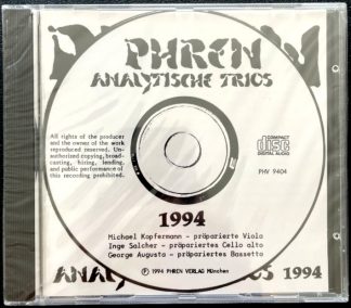 Phren - Analytische Trios 1994 CD