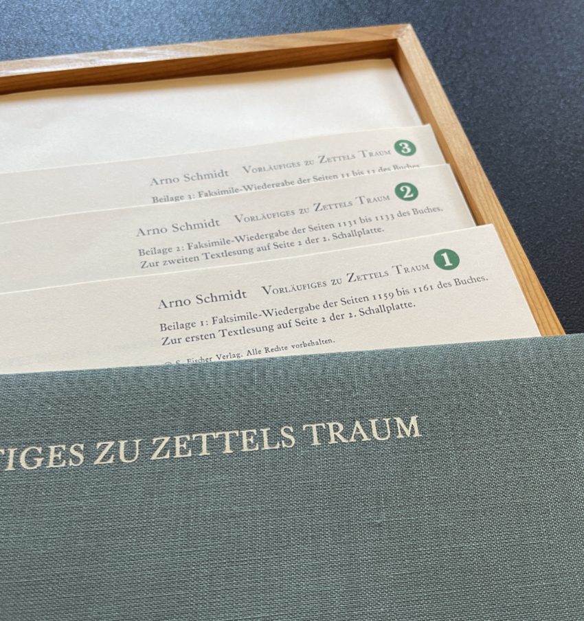 Arno Schmidt - Vorläufiges zu Zettels Traum 2LP Box - Image 7
