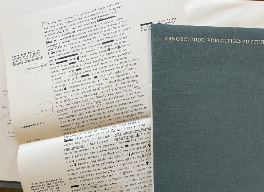 Arno Schmidt - Vorläufiges zu Zettels Traum 2LP Box - Image 9